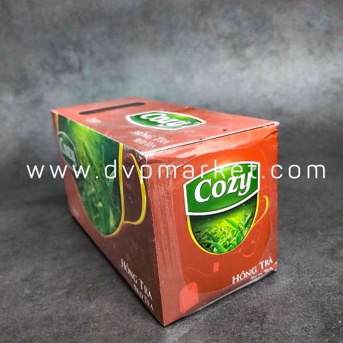 Cozy - Trà túi lọc - Hồng trà - 50g (25 túi x 2g)